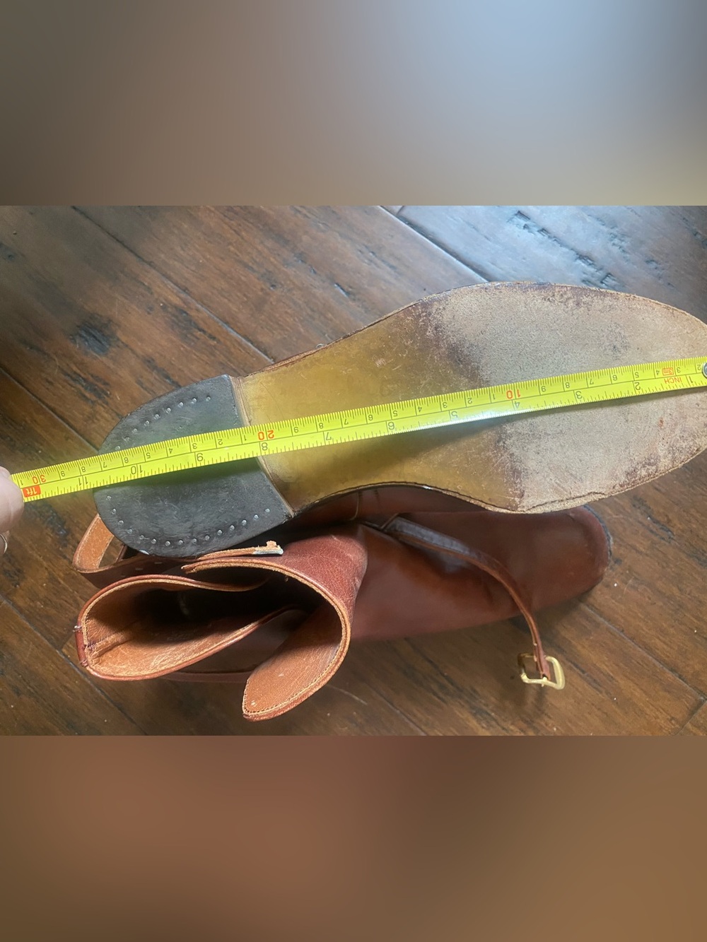 Vintage riding boots, 100% leather. - Picture 8 of 8
